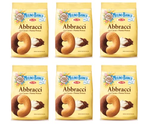 6x Mulino Bianco Kekse Abbracci 700g Italien biscuits cookies kuchen brioche 6x Mulino Bianco Kekse Abbracci 700g Italien biscuits cookies kuchen brioche von Mulino Bianco