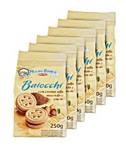 6x Mulino Bianco Kekse 'Baiocchi', 250 g 6x Mulino Bianco Kekse 'Baiocchi', 250 g von Mulino Bianco