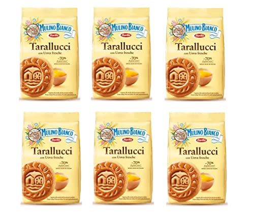 6x Mulino Bianco Kekse Tarallucci 350g Italien biscuits cookies kuchen brioche von Mulino Bianco