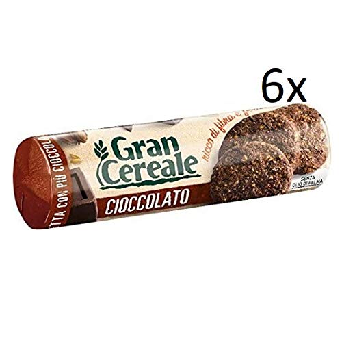 6x Mulino bianco Gran Cereale Schokolade Fasern kekse Multi Cerealien 230g von Mulino Bianco