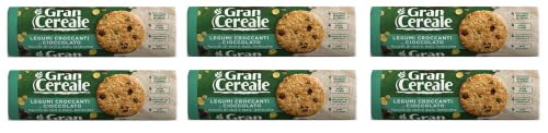 6x Mulino bianco Gran Cereale knusprige Linsen und Schokolade Fasern kekse Multi Cerealien 270g 6x Mulino bianco Gran Cereale knusprige Linsen und Schokolade Fasern kekse Multi Cerealien 270g von Mulino Bianco