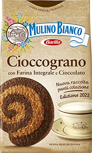 Mulino Bianco Cioccograno Vollkorn kekse mit schokolade 350g biscuits kuchen von Mulino Bianco