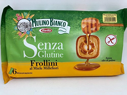 Mulino Bianco Frollini al miele Millefiori 3 x 250g = 750g Süße Backware Kese mit Blütenhonig von Mulino Bianco