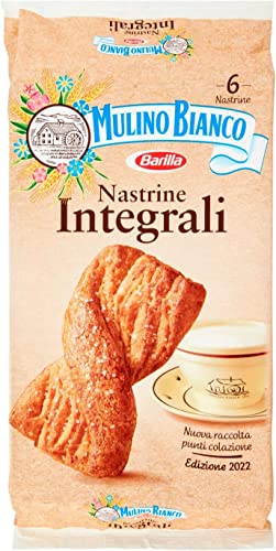 Mulino Bianco Kuchen Nastrine Integrali Vollkorn Briosche 6 x 40g kekse cookies von Mulino Bianco