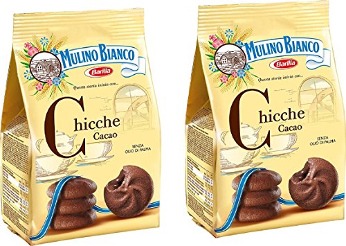 Mulino BiancoChicche Shortcake gefüllt mit Kakao-Creme, 200 g, 2 Stück von Mulino Bianco