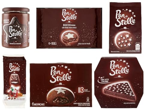 TESTPAKET Mulino Bianco Pan di stelle Sahne-Kuchen-Cerealien-cake-biscuits-cookies 6 Stück TESTPAKET Mulino Bianco Pan di stelle Sahne-Kuchen-Cerealien-cake-biscuits-cookies 6 Stück von Mulino Bianco
