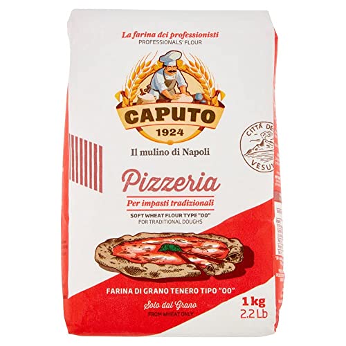 Mulino Caputo ganze geschälte Tomaten, Tomatensaft. Bruttogewicht: 400 g Abtropfgewicht: 240g Mehl Caputo Pizzeria 1 kg - Karton (10 Stück) von Antico Molino Napoli