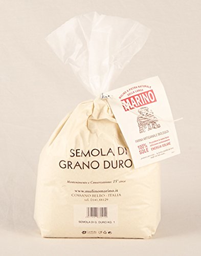 Mulino Marino Farina di Semola di Grano duro Bio / Hartweizengrieß 1000 gr. von Mulino Marino