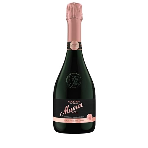 Godefroy von Mumm Pinot Noir Sekt - Feinperliger, edler Rosé-Sekt für besondere Anlässe (1 x 0,75l) von Mumm