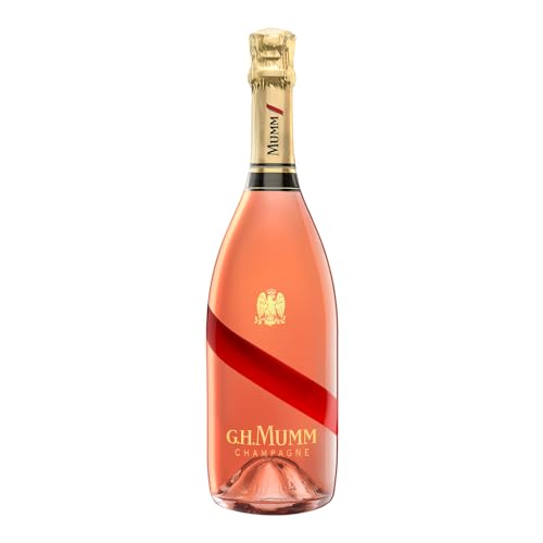 G.H. Mumm Grand Cordon Rosé – Kräftiger und frischer Champagner aus dem Hause G.H. Mumm – 1 x 0,75 l von Mumm