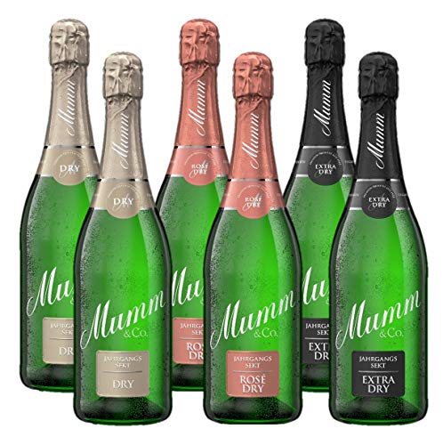 Mumm Jahrgangssekt - Mischpaket(6 x 0,75l) von Mumm