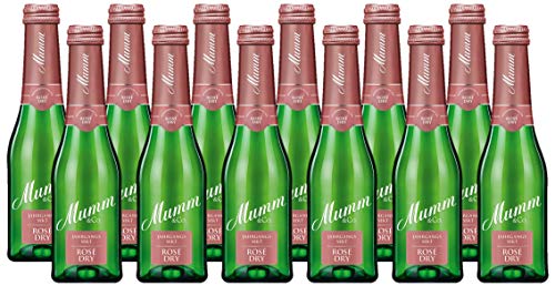 Mumm Mini Rosé Dry Jahrgangssekt 12x0,2l (12x0,2l Rose) von Mumm