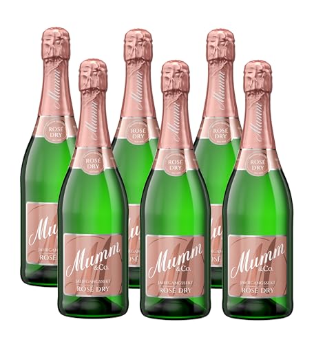 Mumm Rosé Dry Jahrgangssekt trocken (6 x 0.75 l) von Mumm