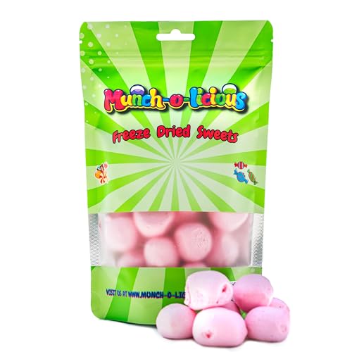 Munch-o-licious Gefriergetrocknete Süßigkeiten - Juicy & Crunch Punch - Gefriergetrocknete & Gummibärchen - Fruchtig & Knusprig - Freeze Dried Candy Halal for Ultimate Taste Adventure 150g von Munch-o-licious