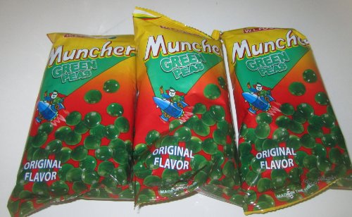 Muncher Grüne Erbsen, 3 Stück, Originalgeschmack, 69,7 g pro Packung Muncher Grüne Erbsen, 3 Stück, Originalgeschmack, 69,7 g pro Packung von Muncher