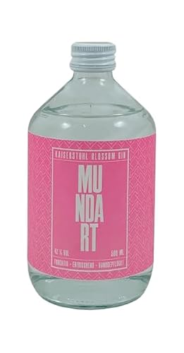 Mundart Kaiserstuhl Blossom Gin 42% 0,5l Flasche von Mundart