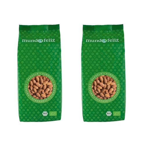 Mundo Feliz Ganze Mandeln aus Bio-Anbau, 2 x 500 g Mundo Feliz Ganze Mandeln aus Bio-Anbau, 2 x 500 g von Mundo Feliz