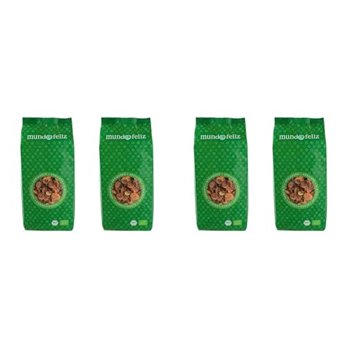 Mundo Feliz Getrocknete entsteinte Aprikosen aus Bio-Anbau, 2 x 500 g (Packung mit 2) von Mundo Feliz