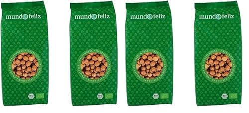Mundo Feliz Rohe Haselnüsse aus Bio-Anbau, 2 x 500 g (Packung mit 2) von Mundo Feliz