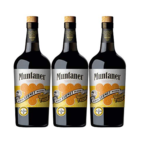 Muntaner Vermut Blanco Mallorca Vermouth süß Spanien I Versanel Paket (3 Flaschen) von Muntaner
