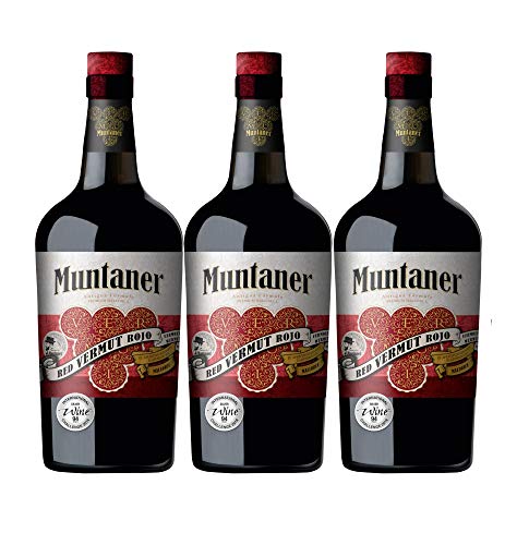 Muntaner Vermut Rojo Mallorca Vermouth süß Spanien (3 Flaschen) von Muntaner