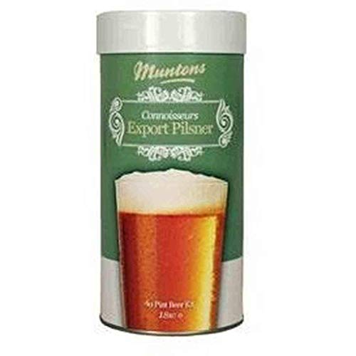 Muntons Export Pilsner Bierkit 1,8 kg Braukit zum Bier brauen von Muntons