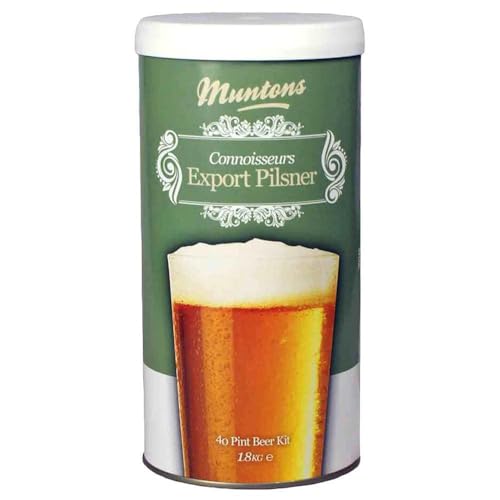 Muntons Export Pilsner Bierkit 1,8 kg Braukit zum Bier brauen von Muntons