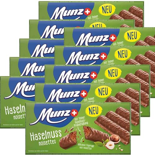 Munz Prügeli Schokoladen-Tafel Haselnuss 10 x 100g Tafeln Munz Prügeli Schokoladen-Tafel Haselnuss 10 x 100g Tafeln von Munz