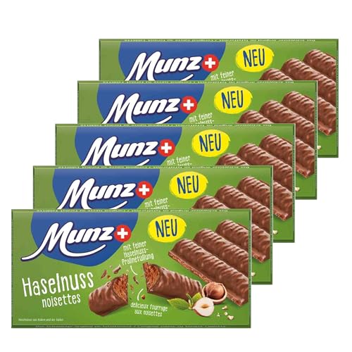Munz Prügeli Schokoladen-Tafel Haselnuss 5 x 100g Tafeln Munz Prügeli Schokoladen-Tafel Haselnuss 5 x 100g Tafeln von Munz