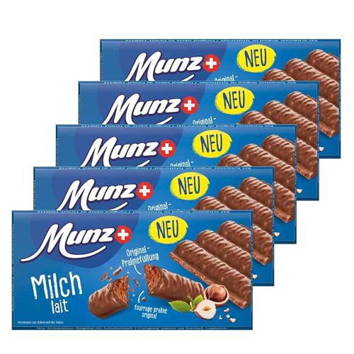 Munz Prügeli Schokoladen-Tafel Milch 5 x 100g Tafeln Munz Prügeli Schokoladen-Tafel Milch 5 x 100g Tafeln von Munz