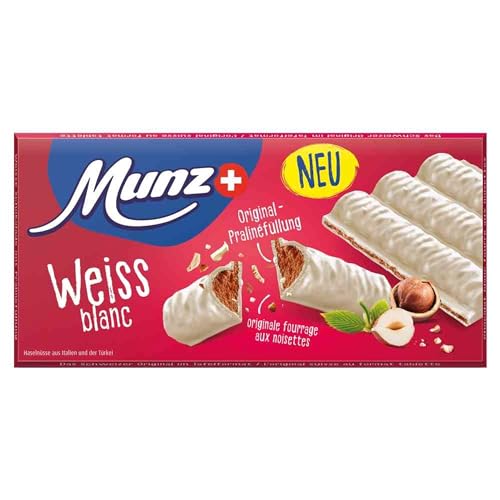 Munz Prügeli Schokoladen-Tafel Weiss 1 x 100g Munz Prügeli Schokoladen-Tafel Weiss 1 x 100g von Munz