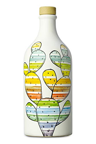 Olivenöl Extra Vergine Keramisches Glas Feigenkaktus coratina - Muraglia - 500ml von MURAGLIA ANTICO FRANTOIO