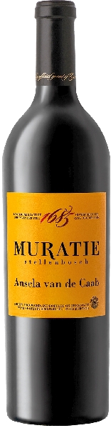 Muratie Estate Ansela van de Caab Jg. 2019 Cuvee aus Cabernet Sauvignon, Merlot, Cab. Franc, Petit Verdot 22 Monate gereift in französischen Barriques gereift von Muratie Estate