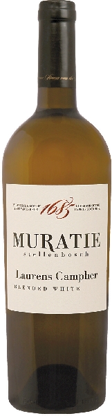 Muratie Estate Laurens Campher Blended White Jg. 2021 Cuvee aus Chenin Blanc, Verdelho, Viognier, Sauvignon Blanc im Barrique vergoren und für sechs Monate gereift von Muratie Estate