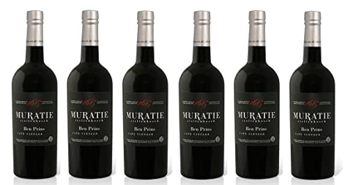 6x 0,75l - Muratie - Ben Prins - Cape Vintage - Stellenbosch W.O. - Südafrika - Rotwein süß - Likör-/Dessertwein von Muratie