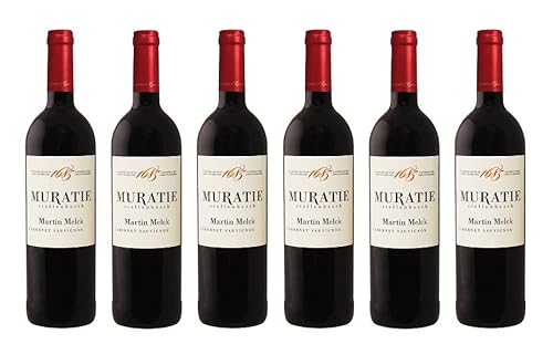 6x 0,75l - Muratie - Martin Melck - Cabernet Sauvignon - Stellenbosch W.O. - Südafrika - Rotwein trocken von Muratie