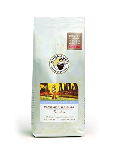Murnauer Kaffeerösterei FAZENDA RAINHA - Kaffeebohnen aus Brasilien - Premium Kaffee - von Hand frisch & schonend geröstet - ideal für Espresso und Filterkaffee - 1000g von Murnauer Kaffeerösterei