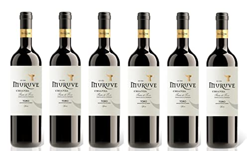 6x 0,75l - Frutos Villar - Muruve - Crianza - Toro D.O.P. - Spanien - Rotwein trocken von Muruve