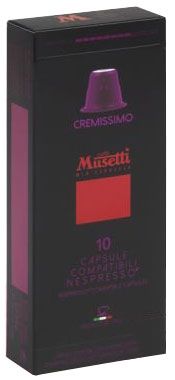 Musetti Cremissimo Nespresso®* kompatible Kapseln von Musetti