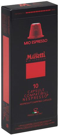 Musetti MIO Nespresso®* kompatible Kapseln von Musetti