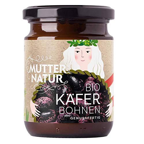 Mutter Natur - Bio Käferbohnen im Glas - 235 g von Mutter Natur