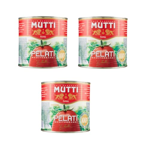3x Mutti Professional Pelati Mediterranei Mediterrane Geschälte Tomaten 2,5Kg 3x Mutti Professional Pelati Mediterranei Mediterrane Geschälte Tomaten 2,5Kg von Mutti
