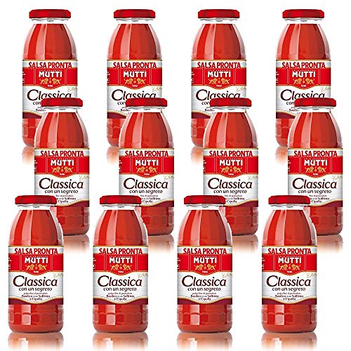 12x Mutti Salsa Pronta Pomodoro Classica Tomatensauce 100% Italienisch 300g von Mutti