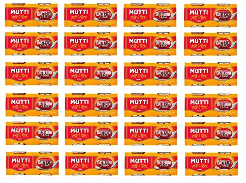 24x Mutti Pomodori Datterini Pelati Tomaten ( 220 gr x 2 ) 100% Italienisch von Mutti