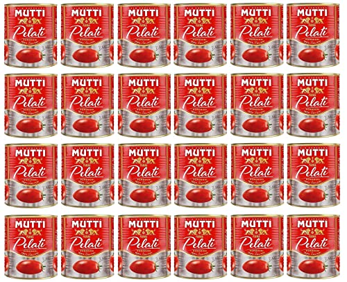 24x Mutti Pomodori Pelati Geschälte Tomaten 100 % italienische Tomaten 800g Dose Tomaten Sauce 24x Mutti Pomodori Pelati Geschälte Tomaten 100 % italienische Tomaten 800g Dose Tomaten Sauce von Mutti