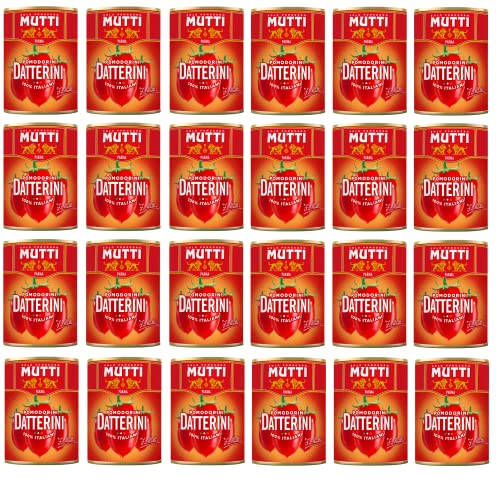 24x Mutti Pomodorini Datterini Kirschtomaten Datterini süßer Geschmack längliche Form italienisches Sauce Tomaten 400g Dose 24x Mutti Pomodorini Datterini Kirschtomaten Datterini süßer Geschmack längliche Form italienisches Sauce Tomaten 400g Dose von Mutti