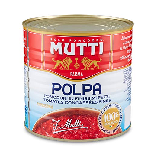 6x Mutti polpa di Pomodoro Tomatenpulpe Tomaten sauce 100% Italienisch 2,5 Kg 6x Mutti polpa di Pomodoro Tomatenpulpe Tomaten sauce 100% Italienisch 2,5 Kg von Mutti