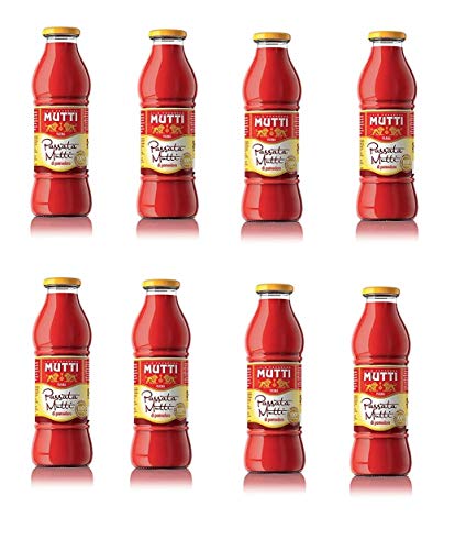 8x Mutti Passata di Pomodoro Tomatenpaste Tomaten sauce 100% Italienisch 700g von Mutti