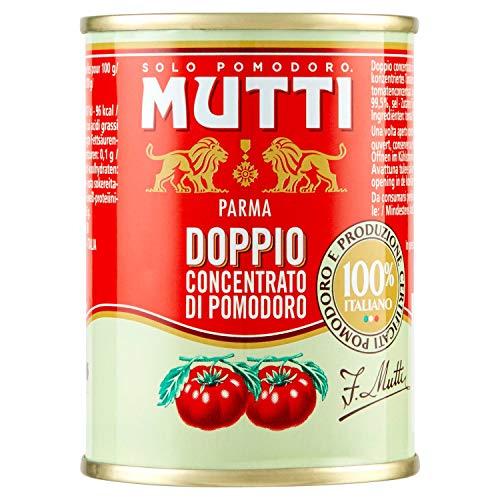 Mutti Doppio Concentrato di Pomodoro - doppelt konzentriertes Tomatenmark (1 x 140 g) von Mutti