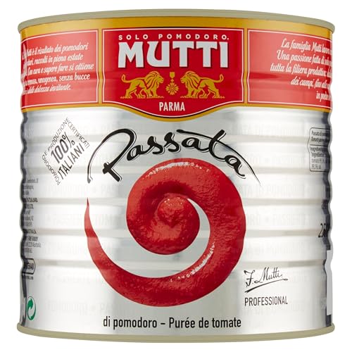 Mutti Passata Tomatenpüree, 1er Pack (1 x 2.5 kg) von Mutti